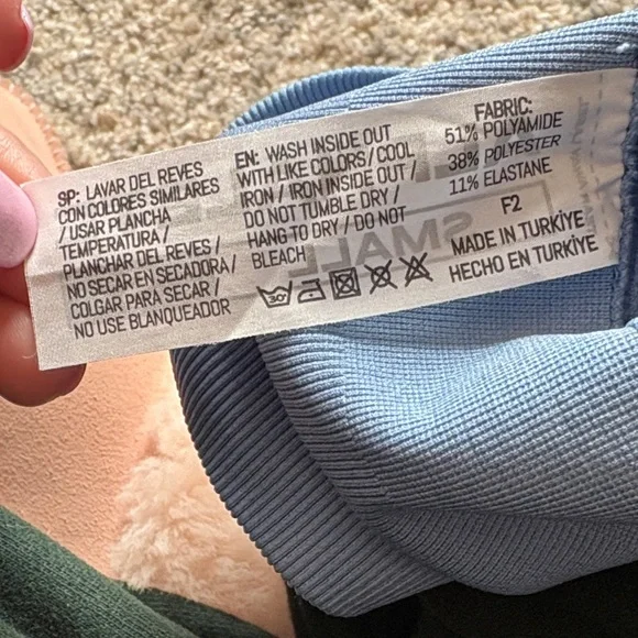 Alphalete Amplify 4.5 Washed Denim Shorts - Picture 4 of 4